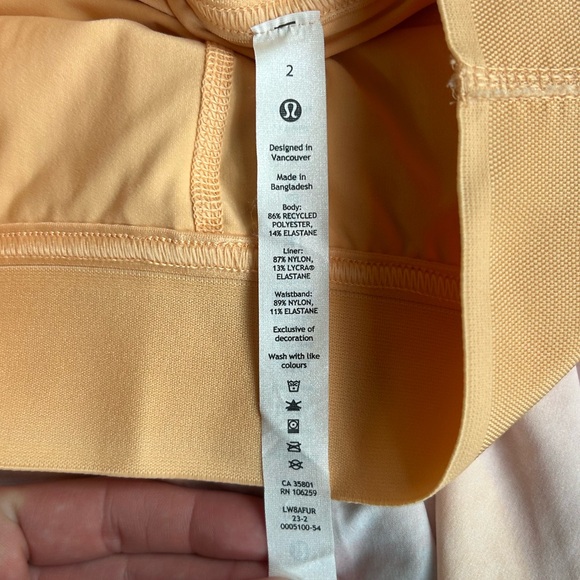 LULULEMON Court Rival High-Rise Skirt Built-In Shorts Garrogeo Multi Skort Sz 2 - Picture 12 of 15